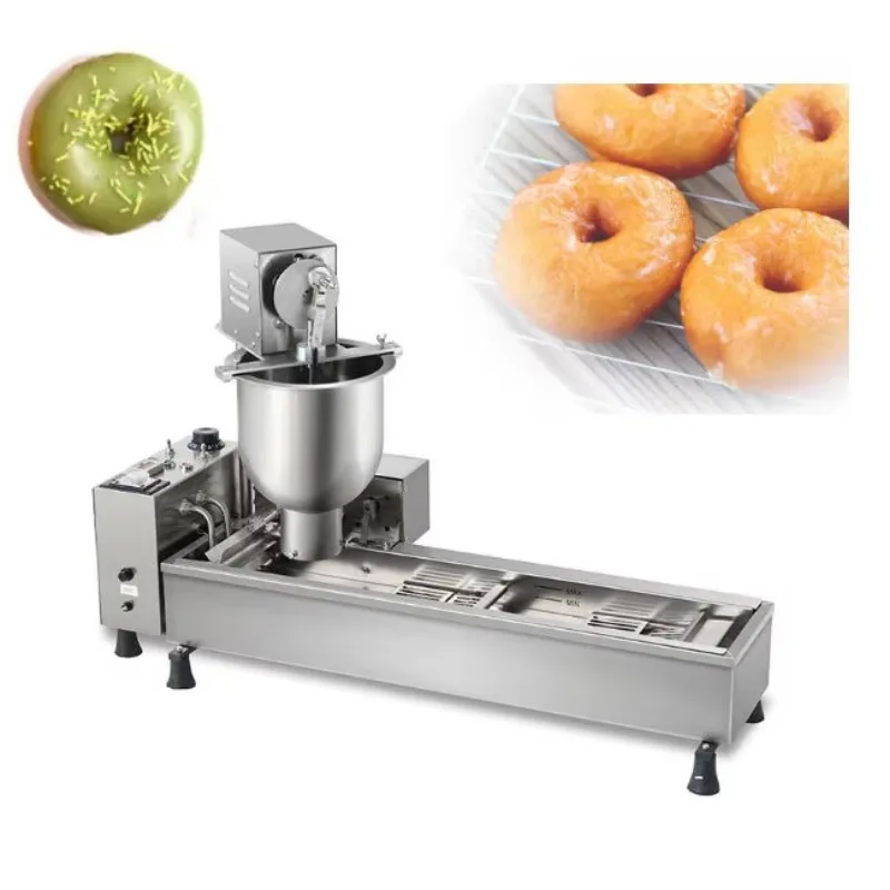 

Automatic 3000w Donut Maker Commercial Donut Making Machine High Efficient Single Lane Donut Production Line