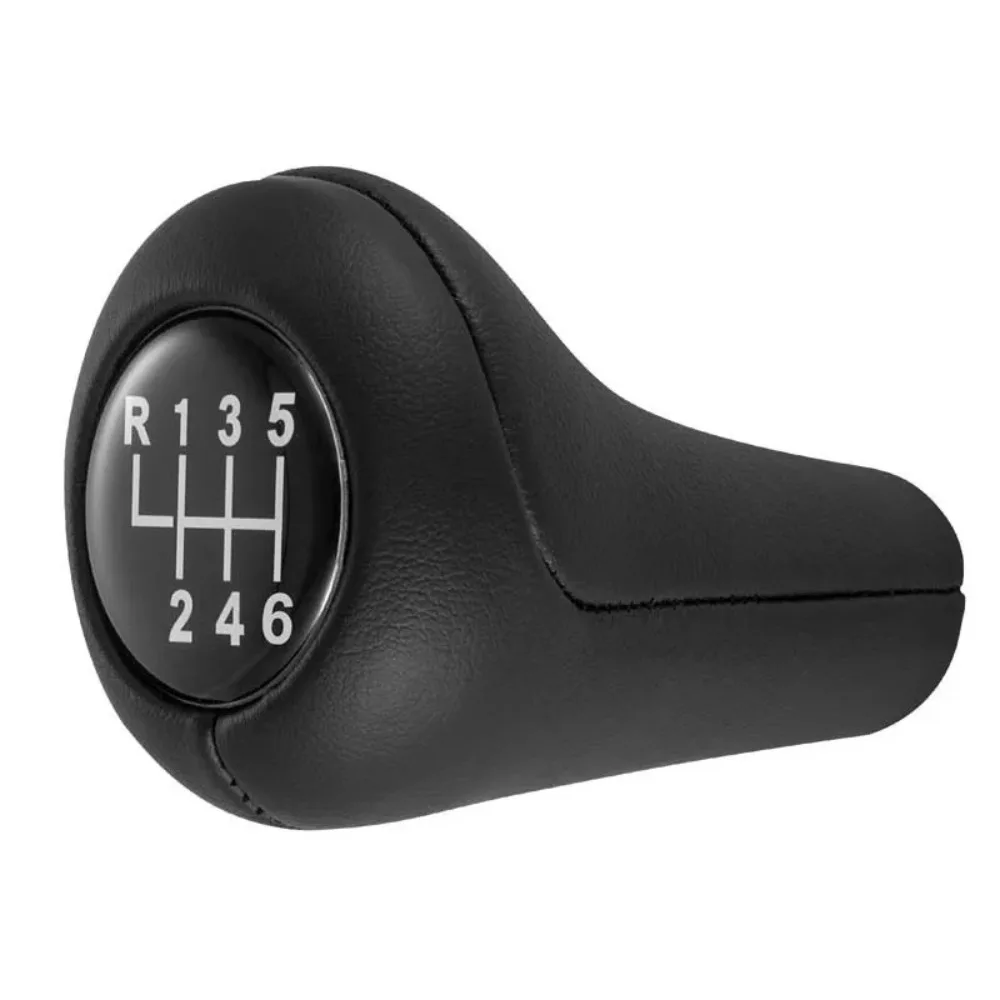 Leather Gear Shift Knob For BMW 1 3 5 6 Series M3 M4 M5 X5 X6 E30 E32 E34 E36 E38 E39 E46 E53 E60 E63 E83 E84 E87 E90 E91 E92 view 3