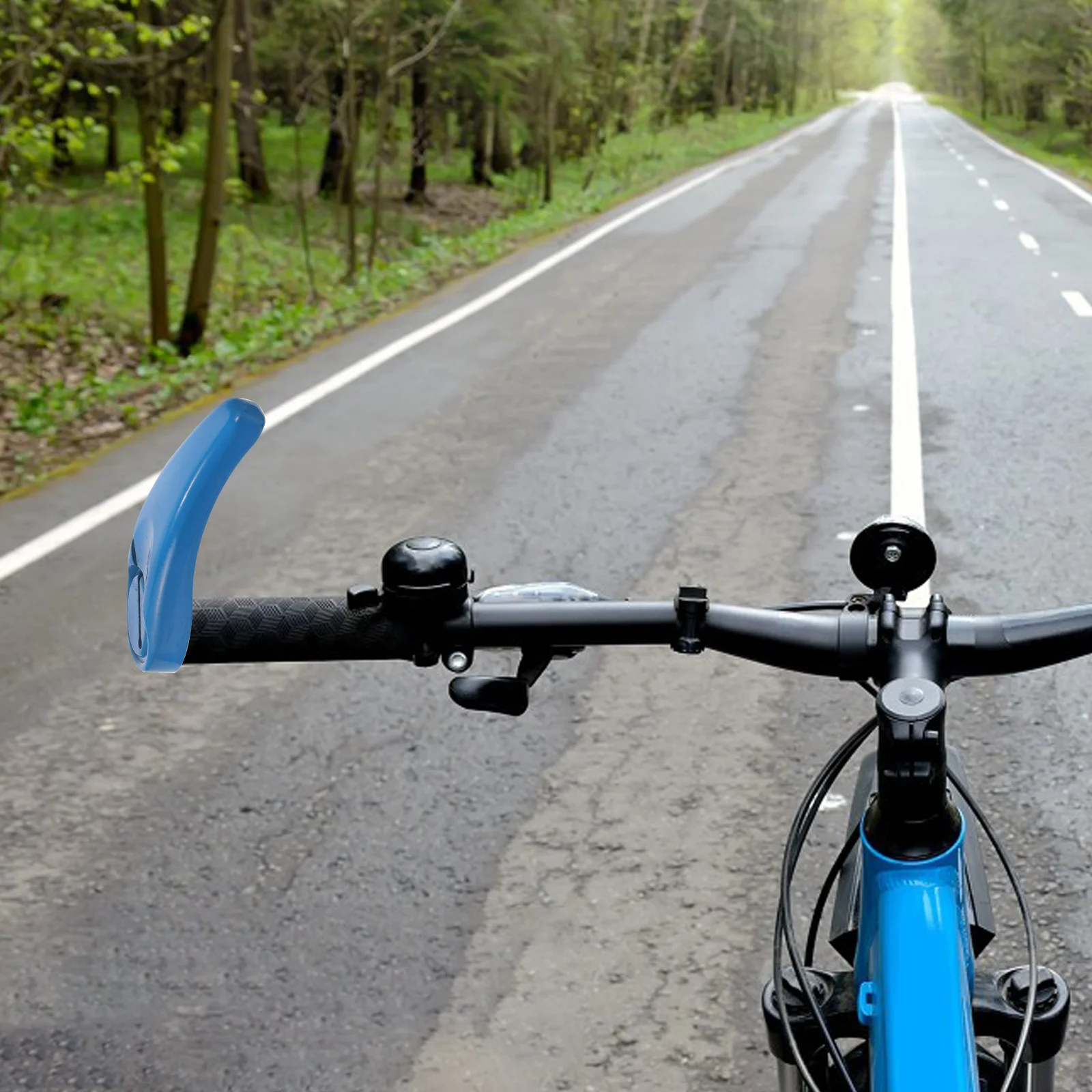 

1Pair Aluminium Alloy Bike Handlebar Ends Shockproof Grip Handle Extender Cycling Accessories for Road Mountain Bike Riding