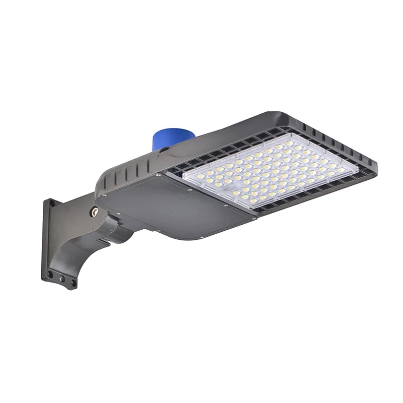 IP65 waterproof shoe box photovoltaic battery sensor LED street light fixture modification kit parking lot light 150w