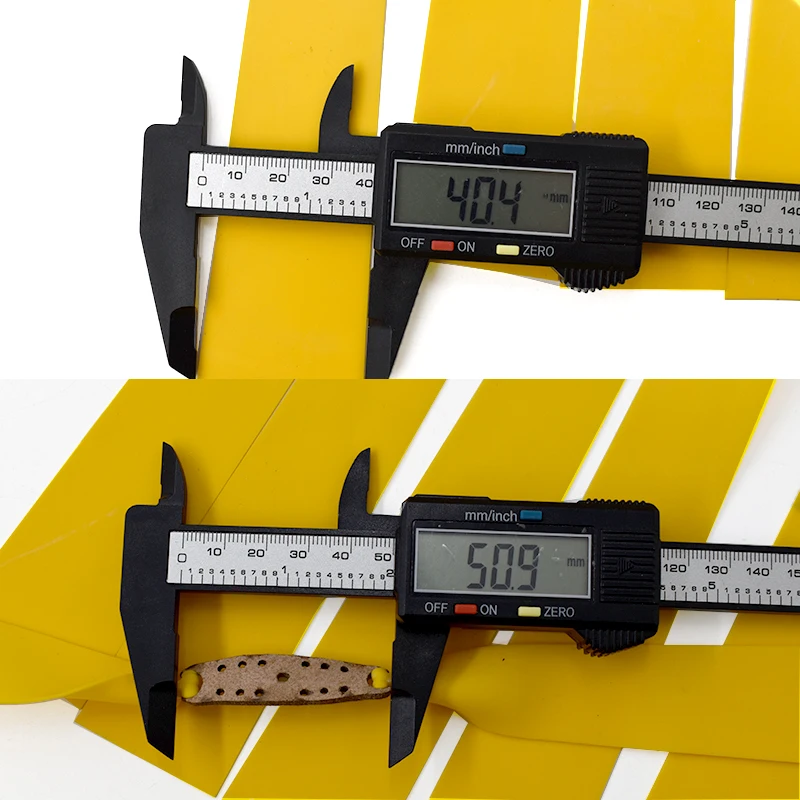 5/10 stücke 40mm Breiter Flache Gummiband Hohe Elastizität Versenkbare Lange Pol Gummiband Jagd Zubehör Schießen Gummiband – Detail 3
