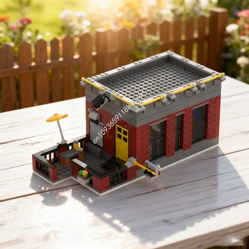 

1209pcs MOC The Sweet Arcade Modular Modulared Model Building blocks Construction toy DIY creative Christmas gift idea Brick