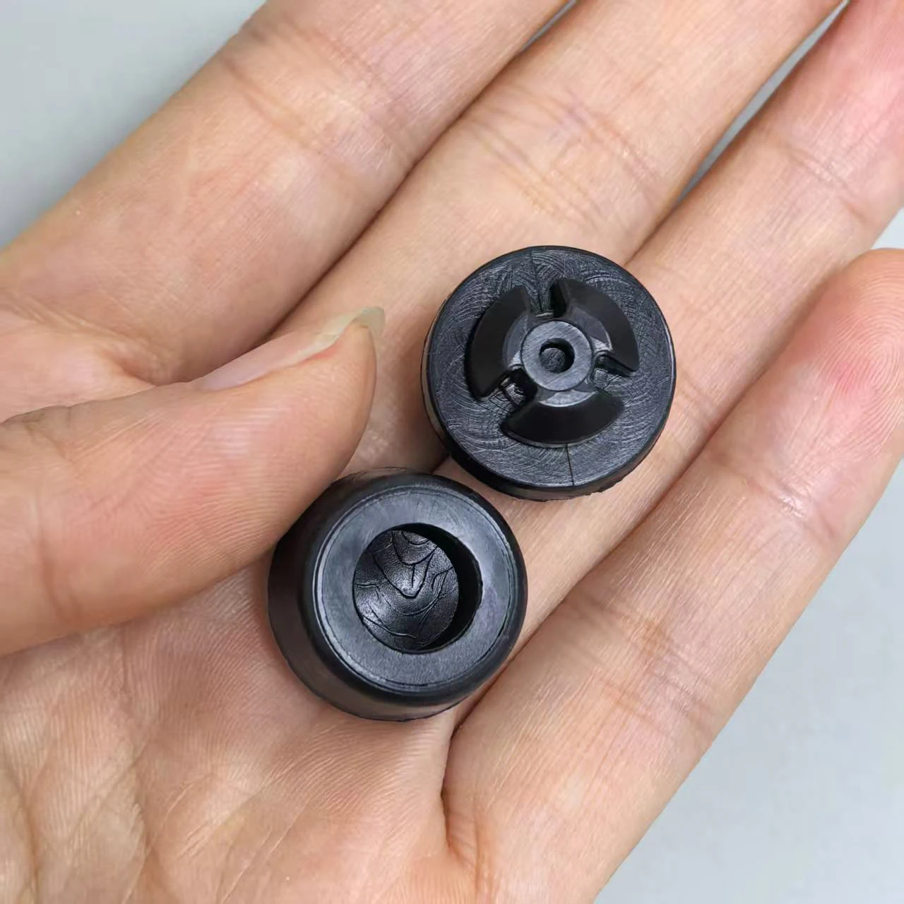2pcs For Mitsubishi ASX, Outlander, Lancer, and Pajero Sport, Door Bumper Stoppers and Buffer Rubber Pads