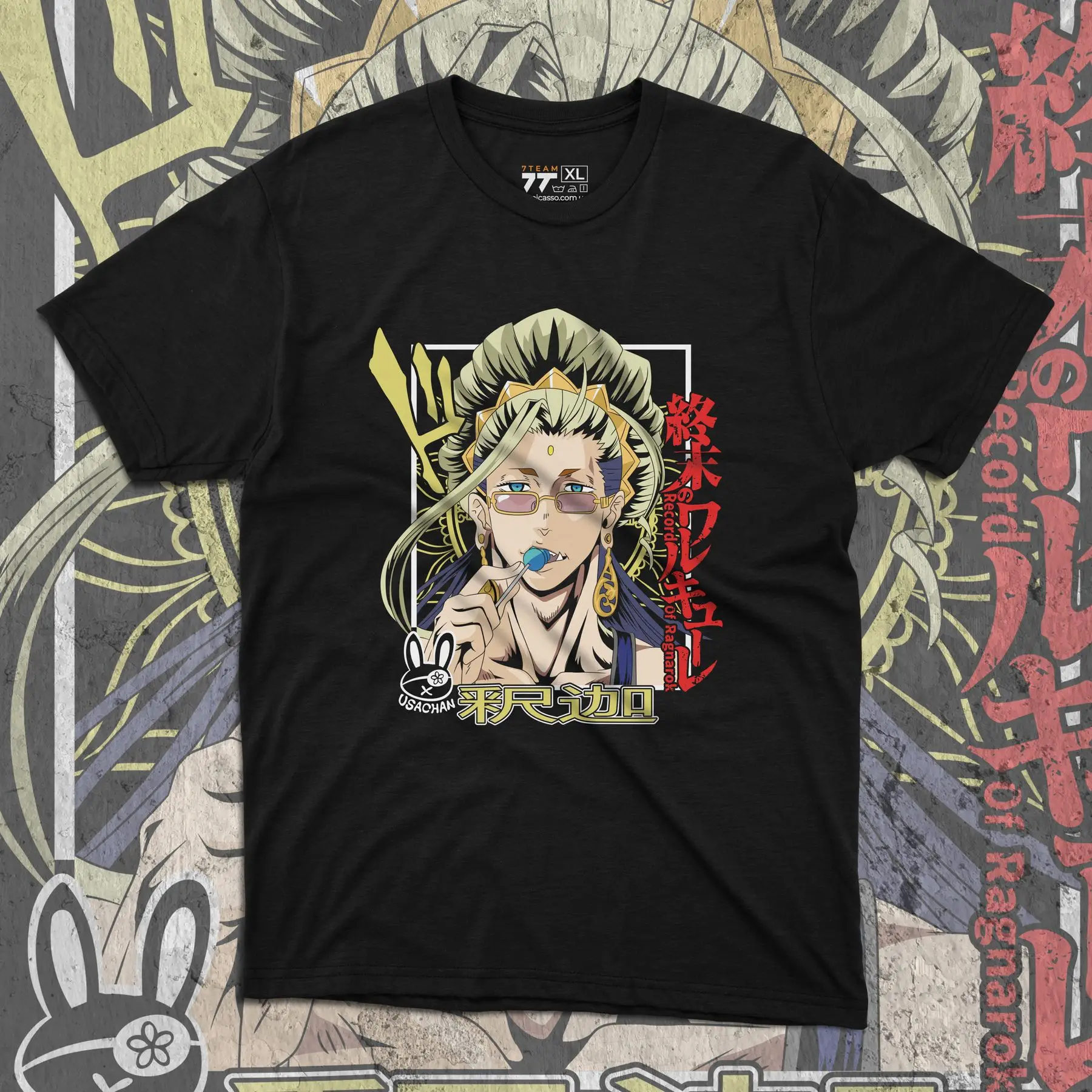 T-shirt with Record of ragnarok print - Buddha 3