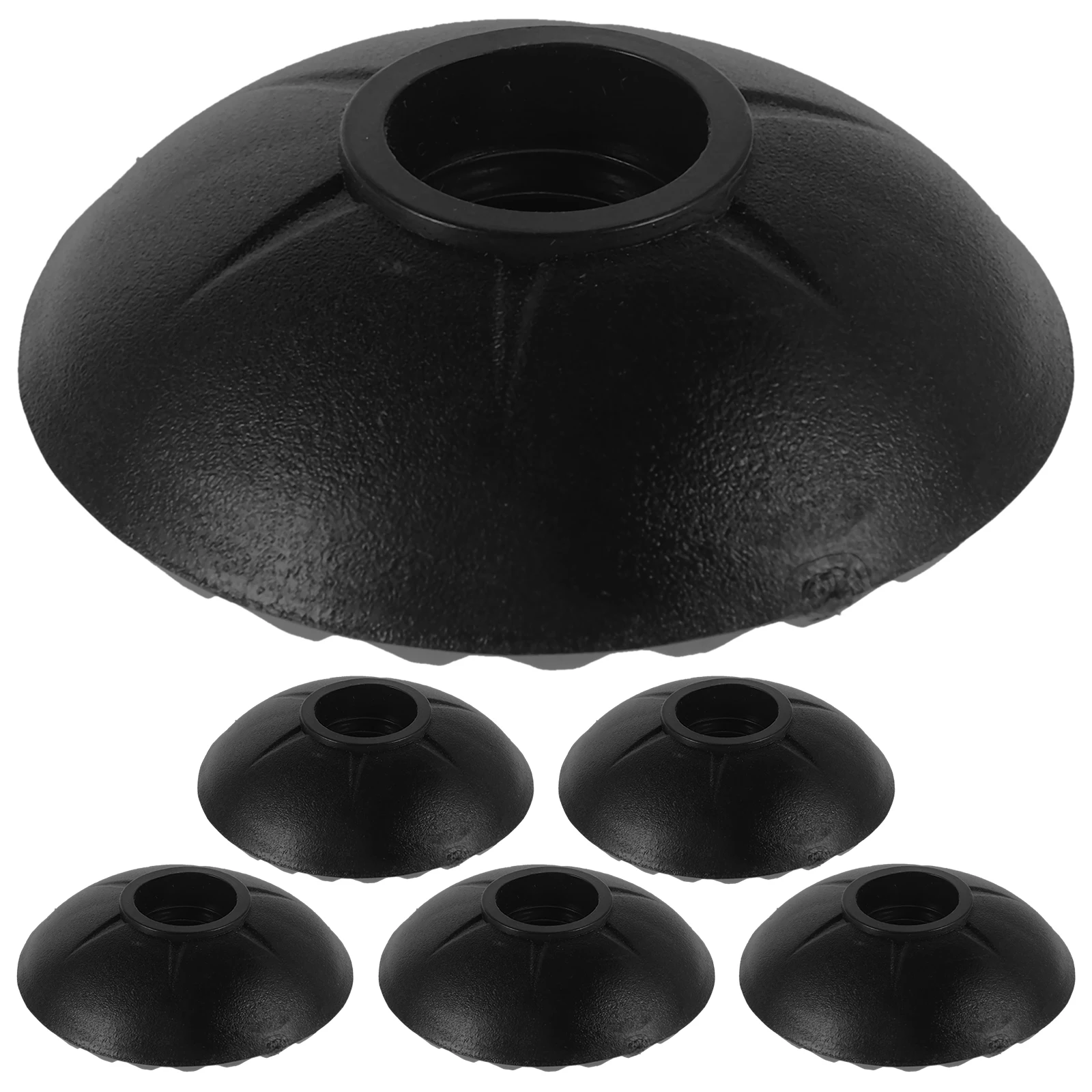 

6Pcs Walking Stick Foot Pads Non-Skid Crutch Tips Trekking Pole Protectors Hiking Cane Tips Replacement Accessories