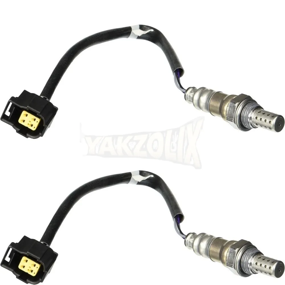 4pcs O2 Oxygen Sensor 1 2 Bank 1 2 for 2007 2008 2009 2010 2011 Dodge Nitro 3.7L 4.0L V6 Upstream Downstream Front Rear 234-4274