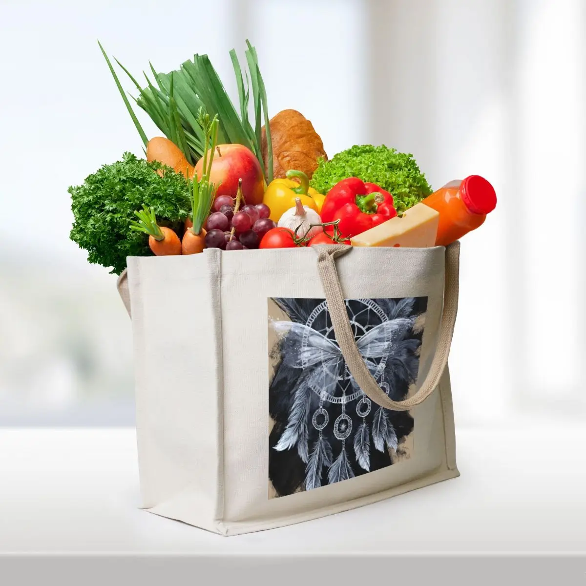 Dream Tote Bag cute pouch bag tote bag screen canvas tote large size bags