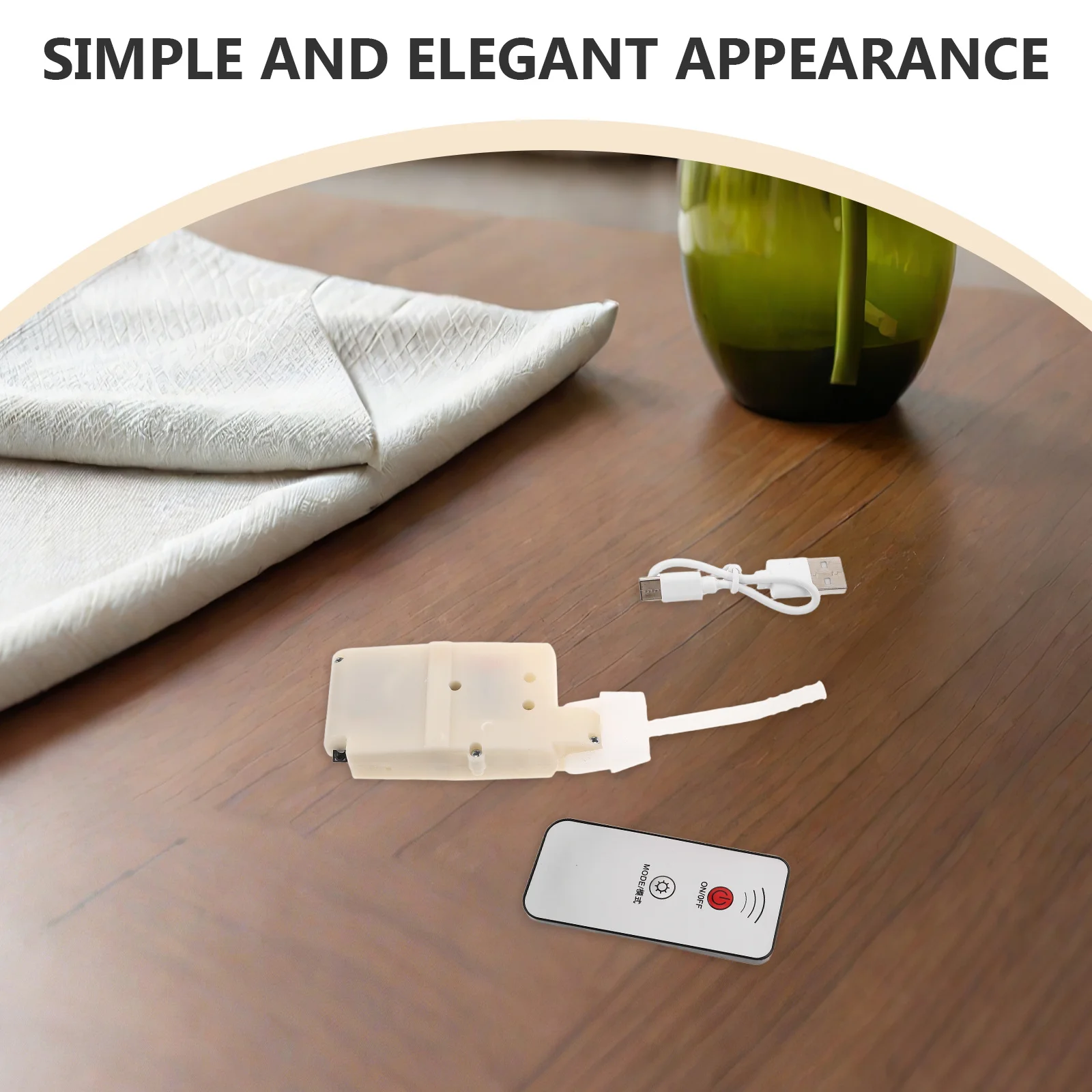 آلية حركة راحة اليد المهدئة للأطفال، جهاز تحكم عن بعد كهربائي، حركة نوم يدوية، ملحق بديل ذاتي الصنع #6