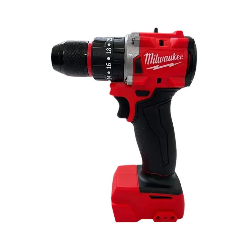 NIEUWE Milwaukee 250N.M Borstelloze Elektrische Klopboormachine LED Verlichting Accuschroevendraaier Oplaadbare 18V Batterij Motor Power Tool