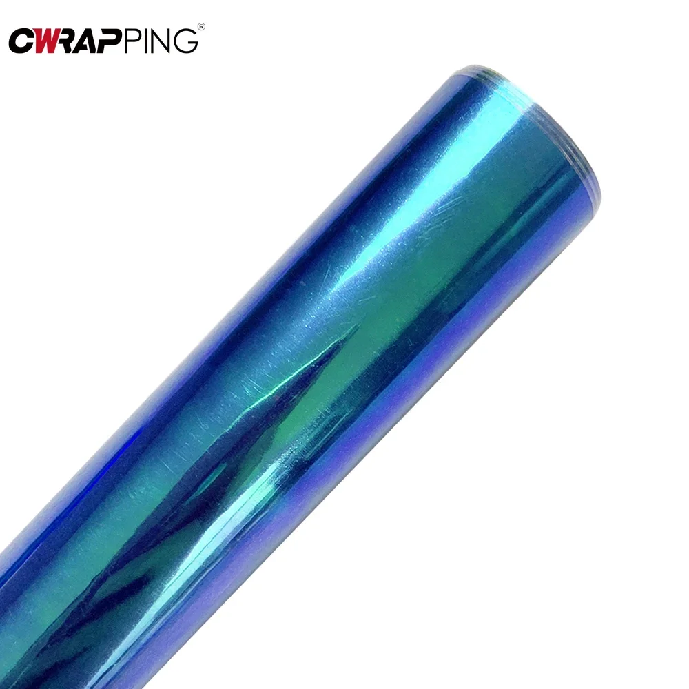 ​Car Headlight Tint Fog Light Taillight Chameleon Headlight Tint Film Black Tint Vinyl Film Waterproof Film for Car Accessories