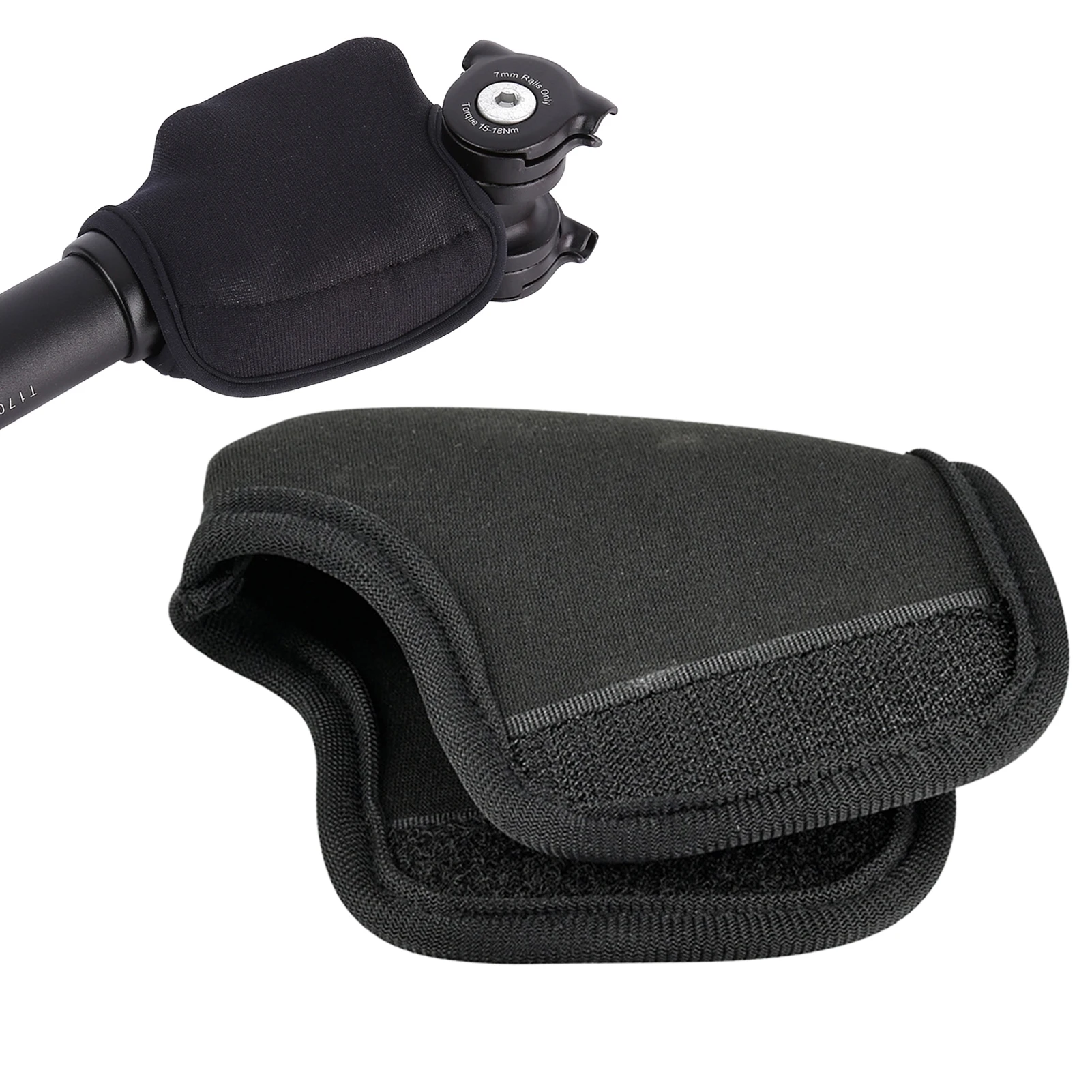 AliExpress NONE Seatpost Protective Cover For Mountain Bike Seatpost Shock Dust Protectors Nylon Seatpost Cover For Protect Suspension Seatpost