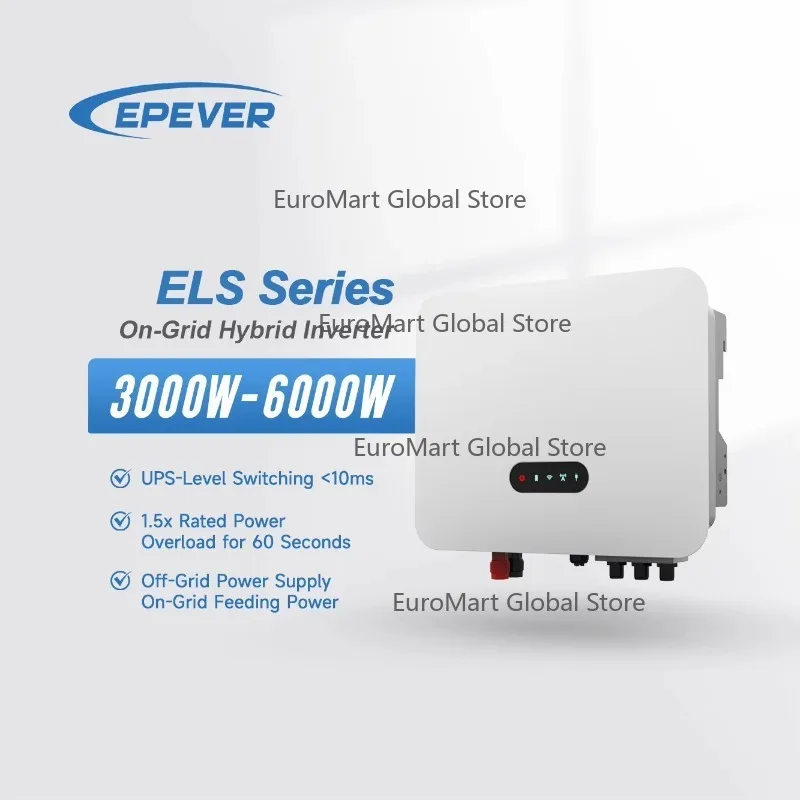 Epever Wholesale IP65 Single-Phase Residential Hybrid Inverter 3KW 3.6KW 4KW 4.6KW 5KW 6KW Parallel on Grid Solar Inverters