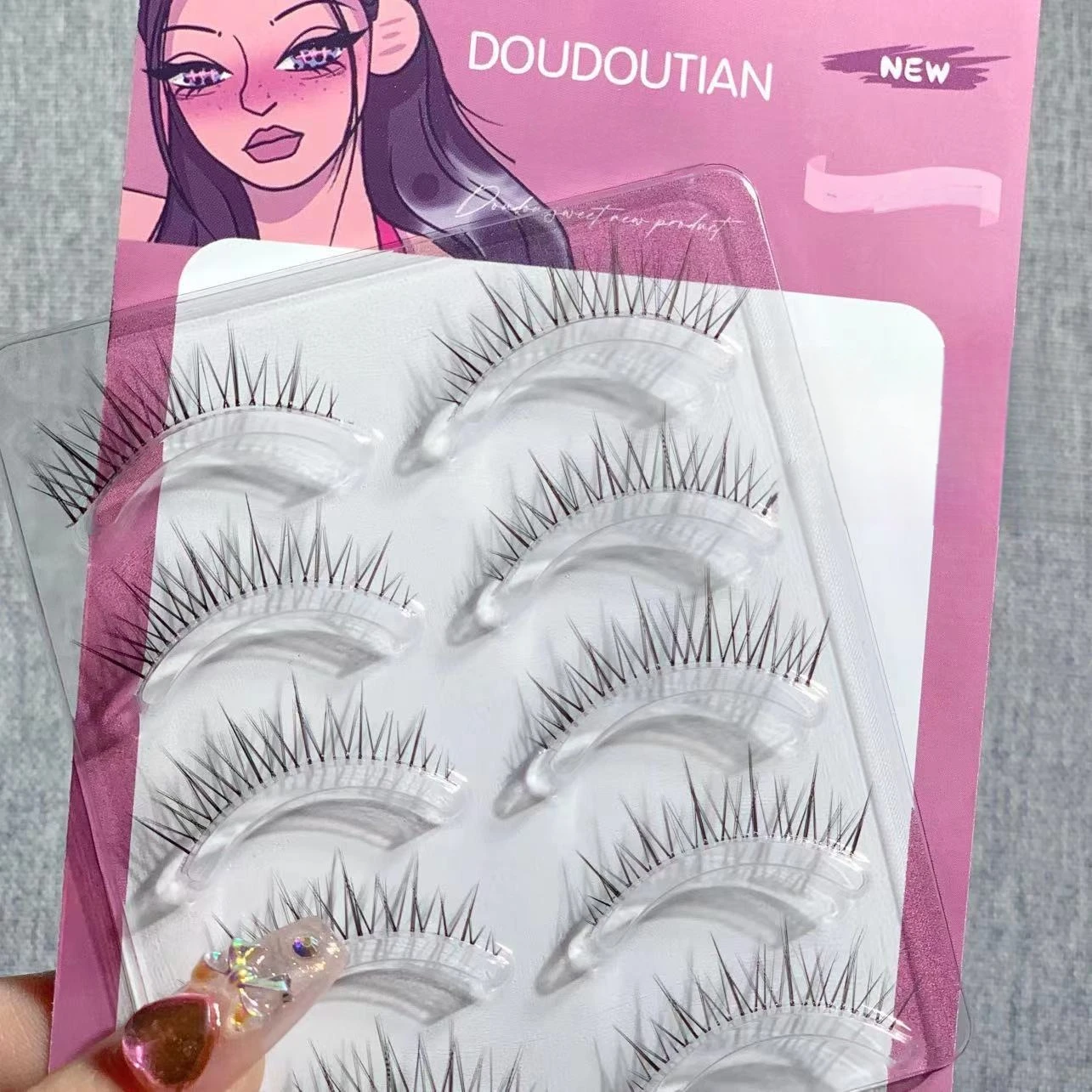 رموش دودوتيان الطبيعية المستقي - مراجعة Eyelash Extension Douyin وسعره