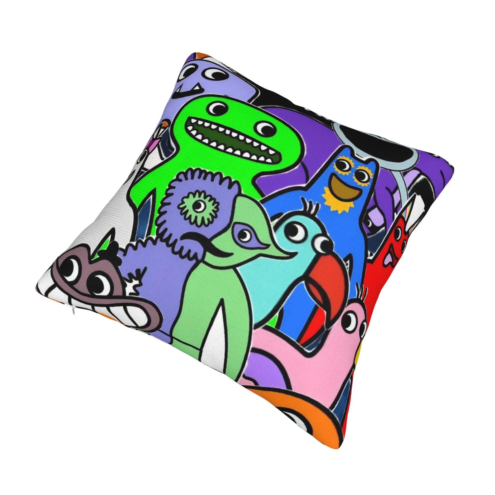 Decorative Pillowcase Garten of Banban Funny Games Product Living Room  Throw Pillow Case Cover Square Multiple Sizes