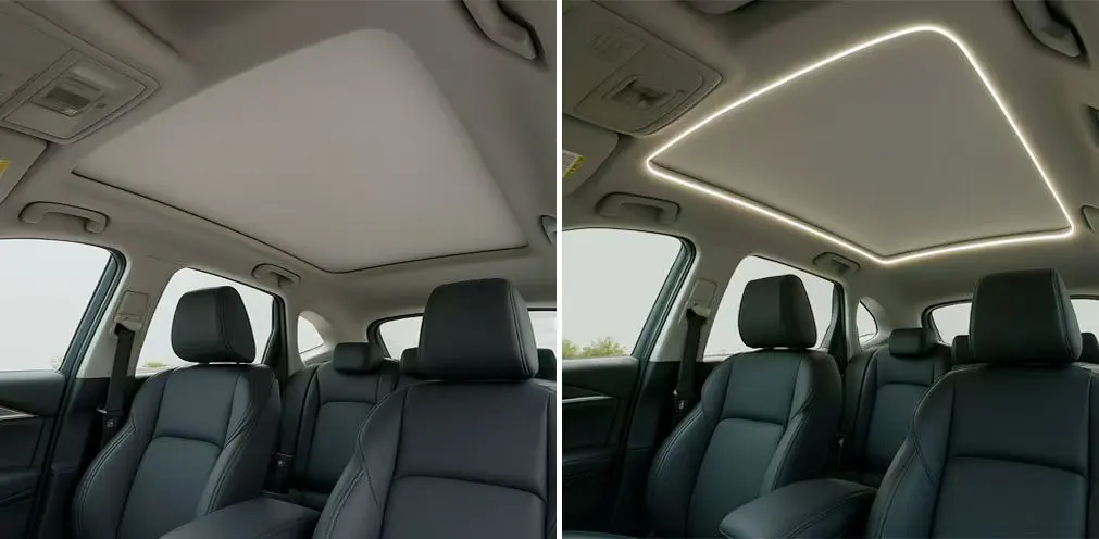 New H400 Universal Electric Panoramic Car Sunroof Automotive Roof Window Upgrade 5