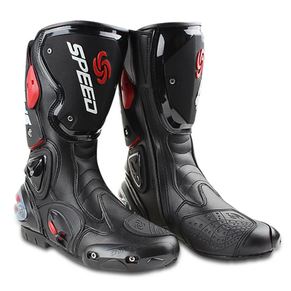 Motorcycle Shoes Racing Boots Comfortable Windproof Motocross Boots Racing Protection Anti-fall Motorcycle Protective Boots