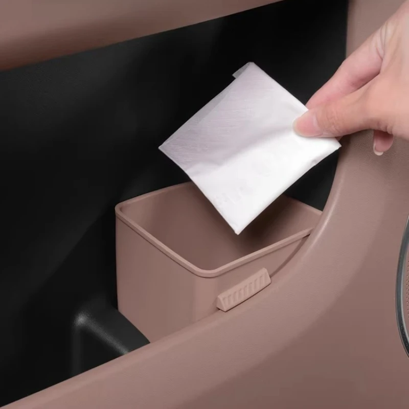 

For XPENG M03/P7 +/G7/G6/G9/X9 Car Trash Can Door Umbrella Storage Box Car Storage Box Car Interior Modification Accessories