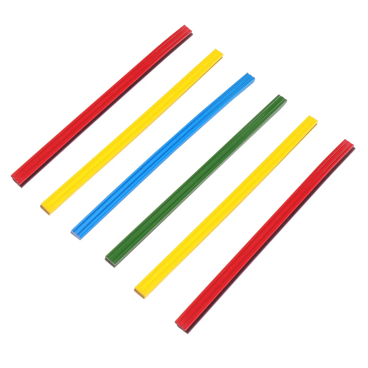 

12Pcs Flexible White Board Magnetic Strip Magnetic Tape for Office School Home Organization Whiteboard Accessories