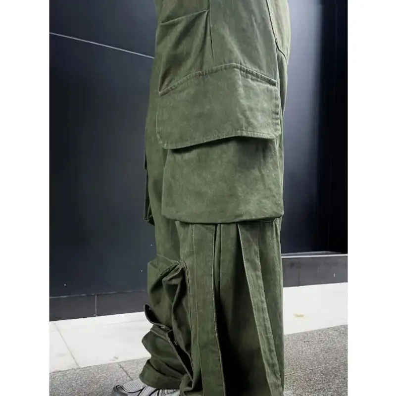 

Loose Women's Cargo Pants Large kets Casual Sport Suit Seven Sve T-irt ort Pants Autumn Season Faion Trend
