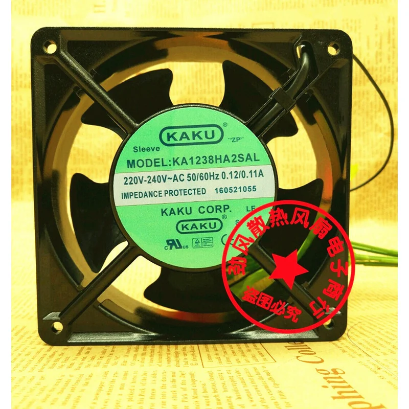 

A+for KAKU KA1238HA2SAL 220V-240V 0.12/0.11A aluminum frame cooling fan