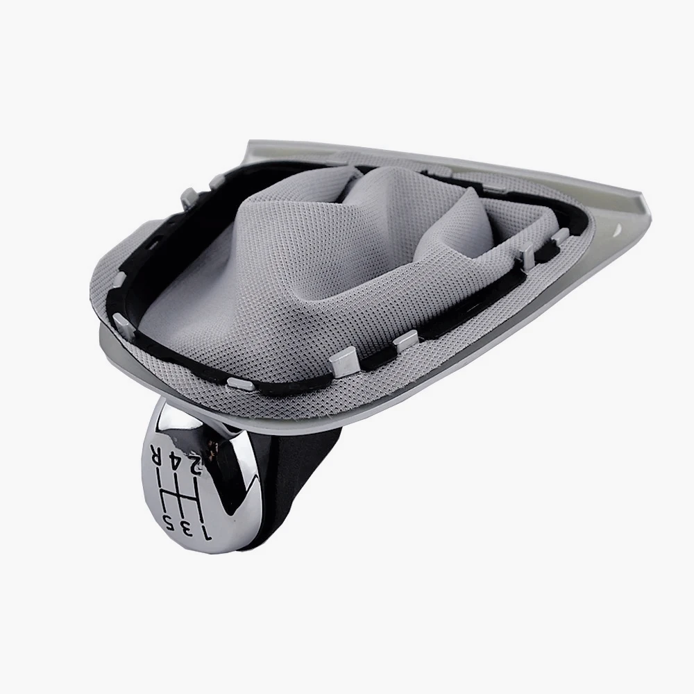 ZZ-5 Speed For Renault Clio Mk4 IV 2012-2019 Gear Shift Knob Lever Shifter Pen Gearbox Gaiter Boot Collar Case Cars Accessories 3