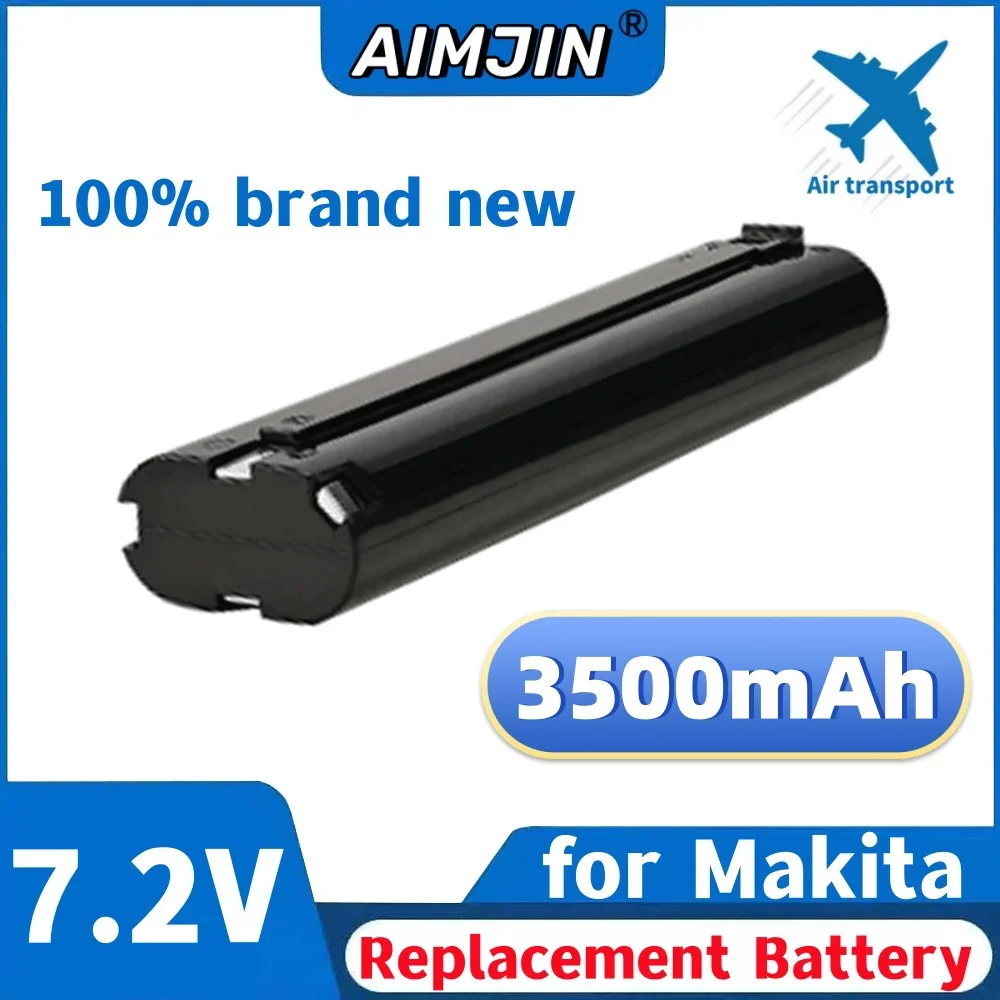 

7.2V 3500mAh Replacement Battery for Makita 7000 7002 7033 191679-9 192532-2 192695-4 632002-4 632003-2 7.2V Battery L50