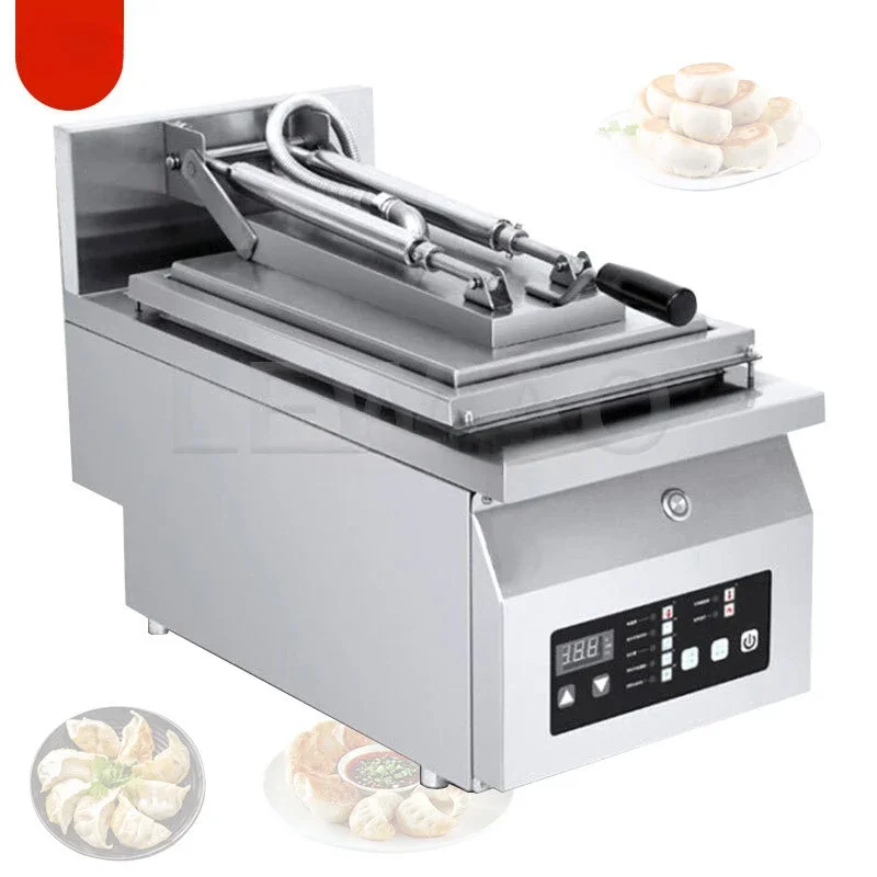 Electric Water Decoction Machine Dumpling Fryer Fried Bun Machine Pot Sticker Machine