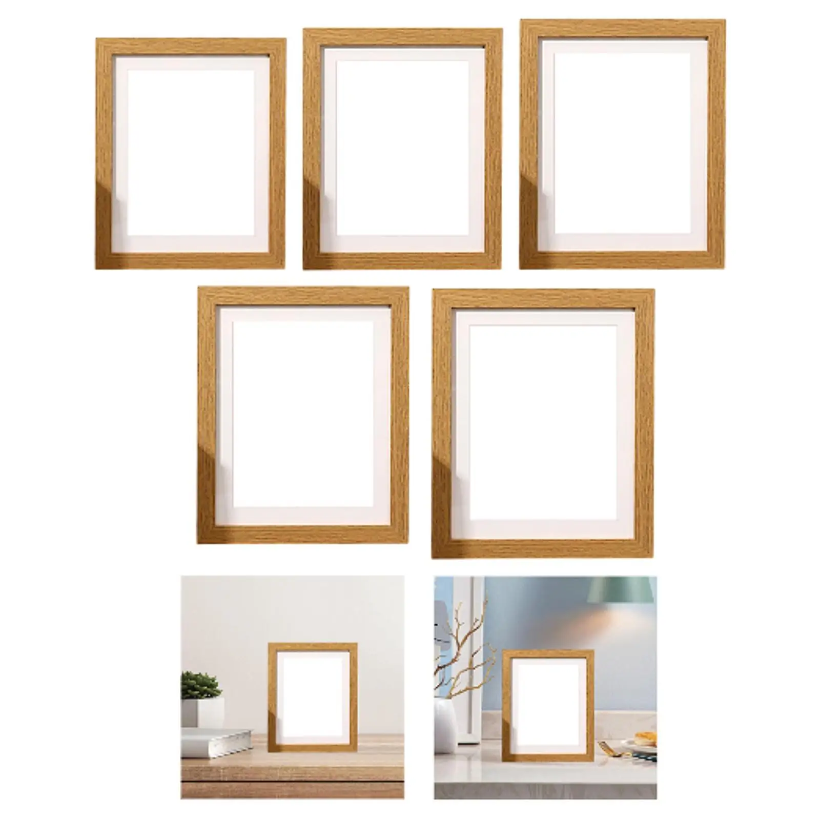 Picture Frame Family Picture Collage Photo Display Holder Wall Tabletop Mount Photo Frame for Desk Office Bedroom Living Room