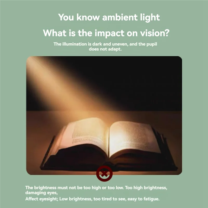 ABLK LED لمبة مكتب ضوء مع 2 أصحاب القلم عكس الضوء 3 طرق اللون العناية بالعين الجدول مصباح لمكتب دراسة القراءة المنزلية