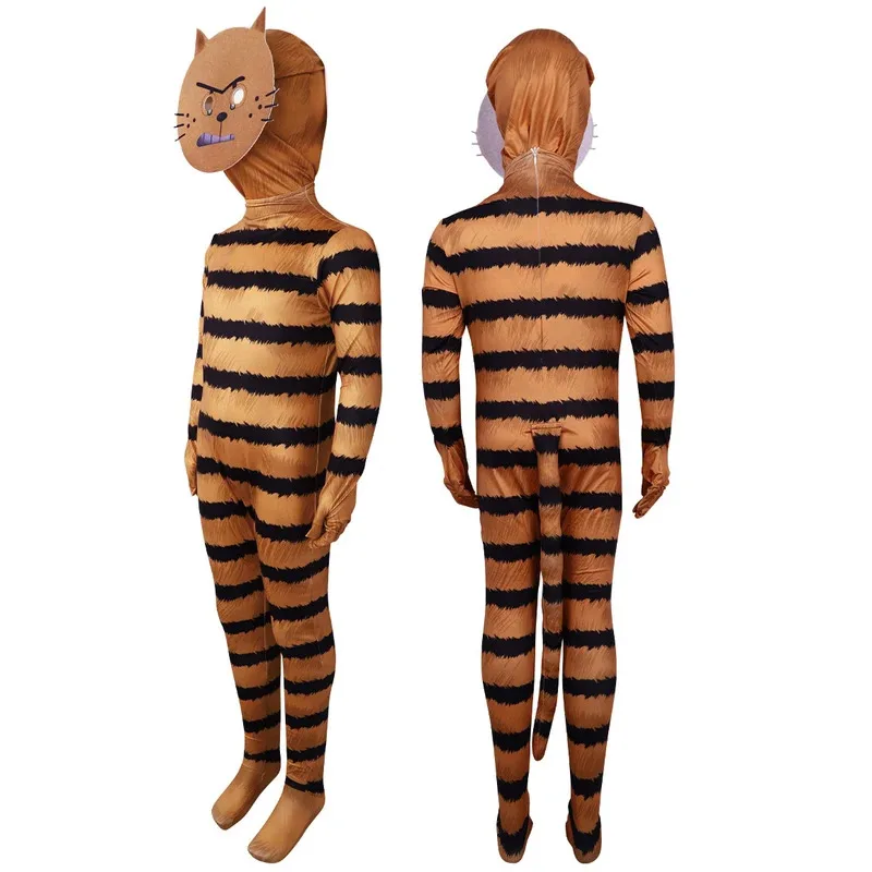 lHalloween Cosplayl Anime Dog Man Costume For Kids Dogman Pete the Cat Birthday Party Halloween Carnival Child Clothes Gift Cart view 4