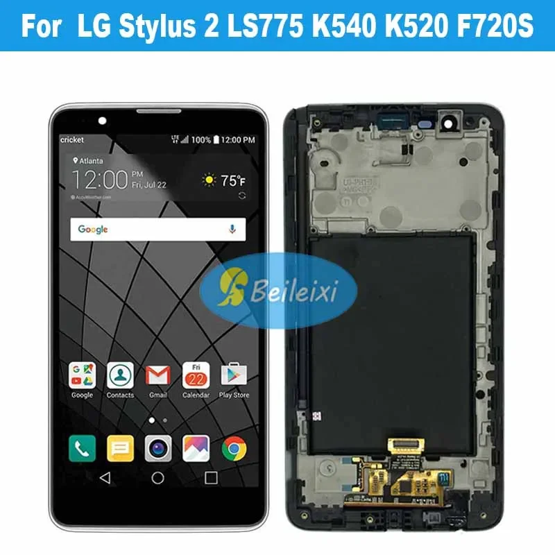 

For LG Stylo 2 LS775 K540 K520 F720S F720K F720L VS835 L82VL LCD Display Touch Screen Digitizer Assembly