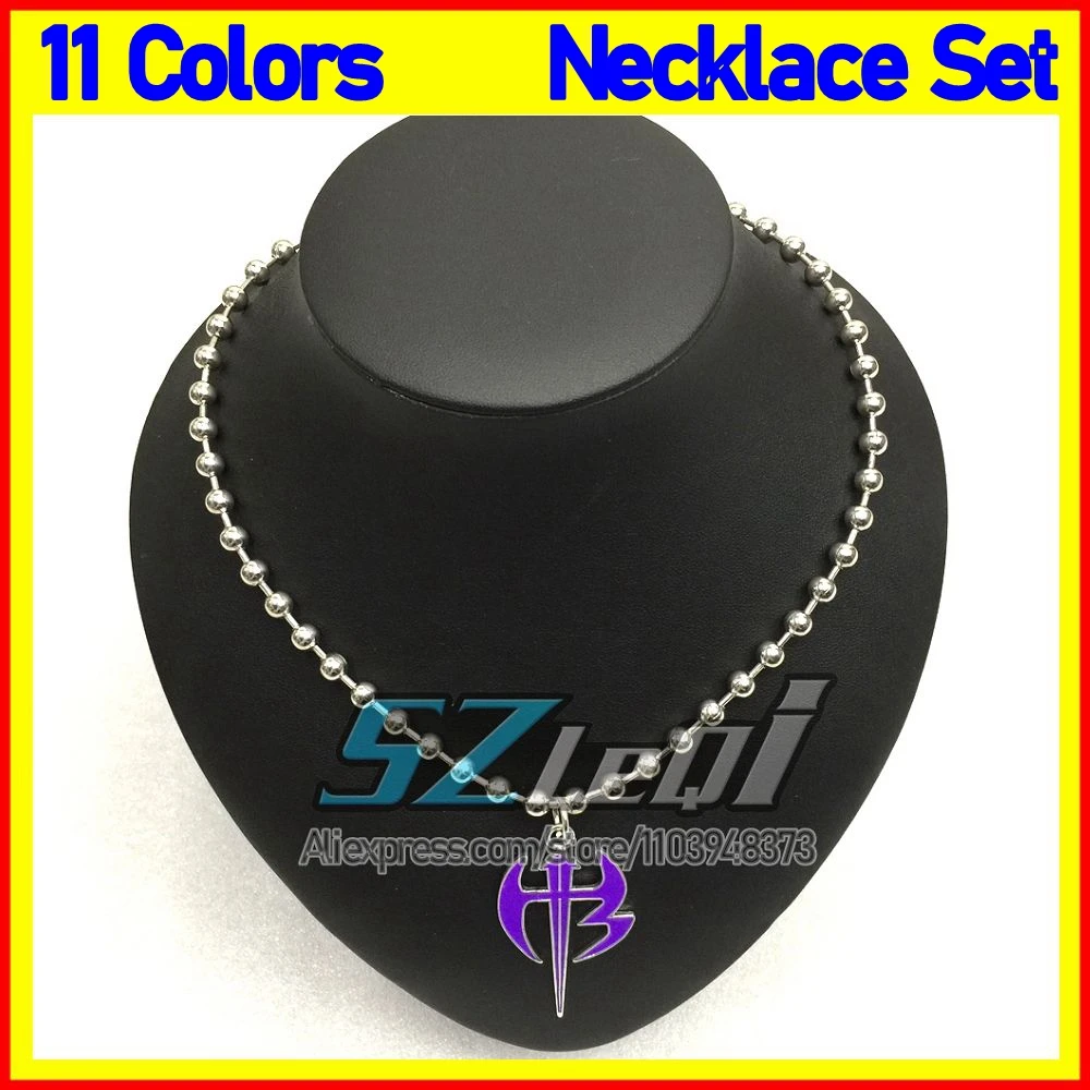 

New Fashion Necklace Set With Chain Jewelry For Hardy Boyz Matt Jeff Pendant Wrestling Sport Retro Men Women Wholesale Necklaces