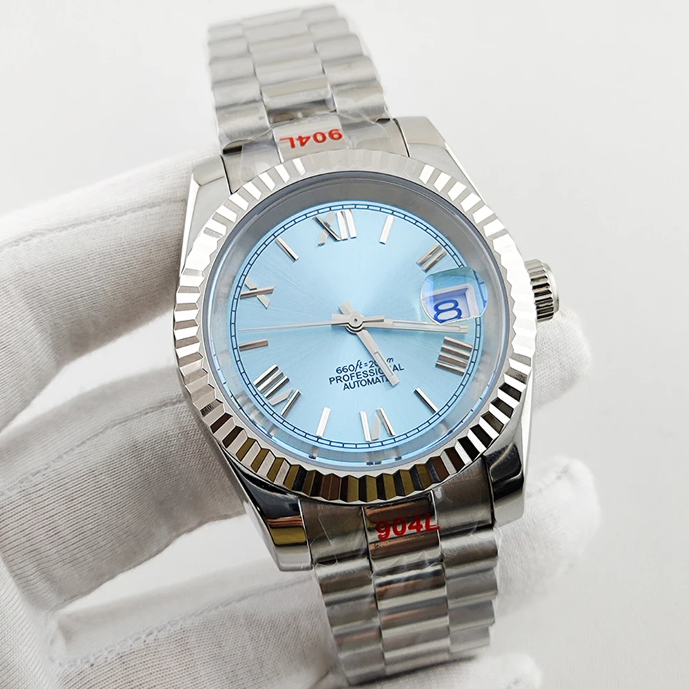 

Custom 39mm Automatic Mechanical Watch Sapphire High-end Luxury Business Journal Men's Watch Luminous Waterproof Wristwatch