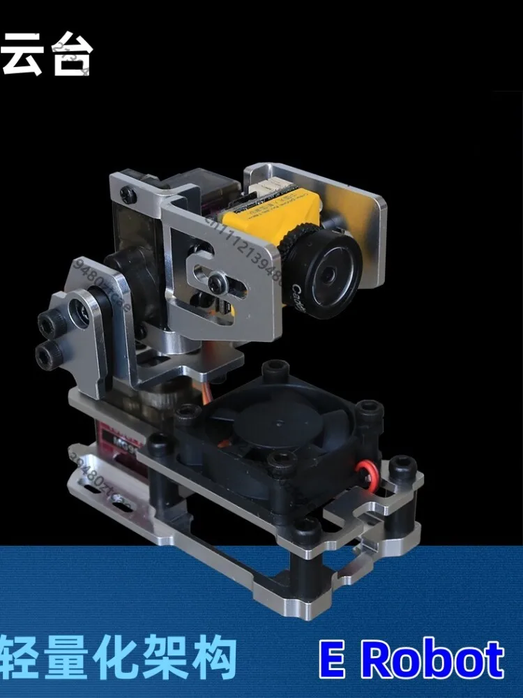 2-Axis Servo Gimbal Mount Bracket FPV Head Tracking Stabilizer For RC Aircraft FPV Camera VTX Transmitter Module