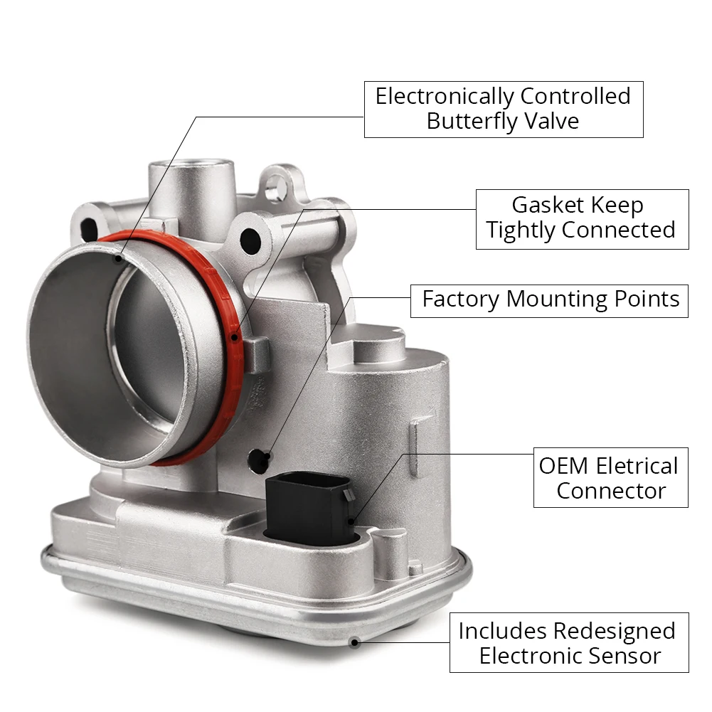 04891735AC 4891735AC Electronic Throttle Body For Chrysler 200 Sebring Dodge Avenger Caliber Journey Jeep Compass Patriot