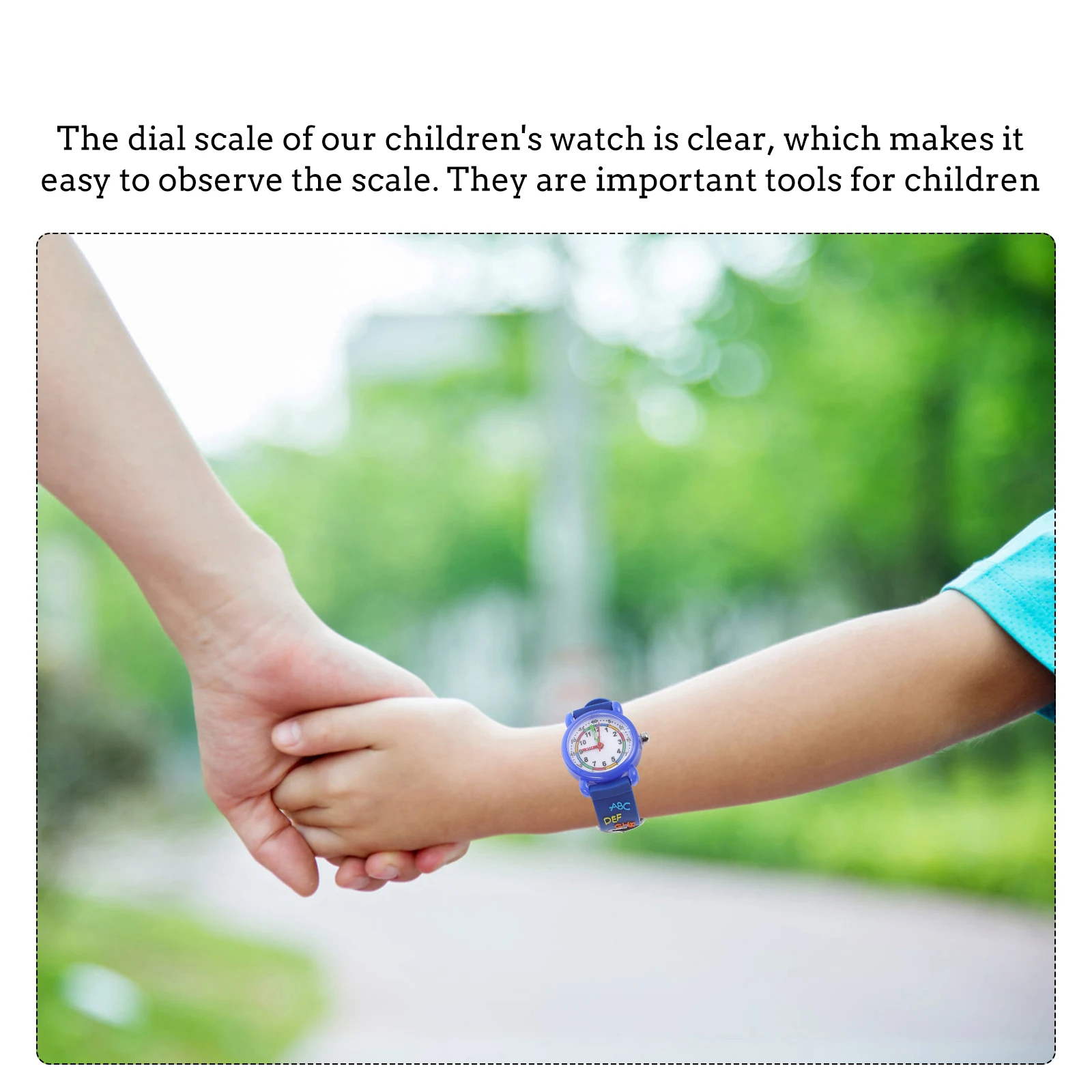 

1 pc Kids Cartoon Watch 3D Waterproof Design Bright Color Long Lasting Multi-Functional Children Gift For Girls Boys