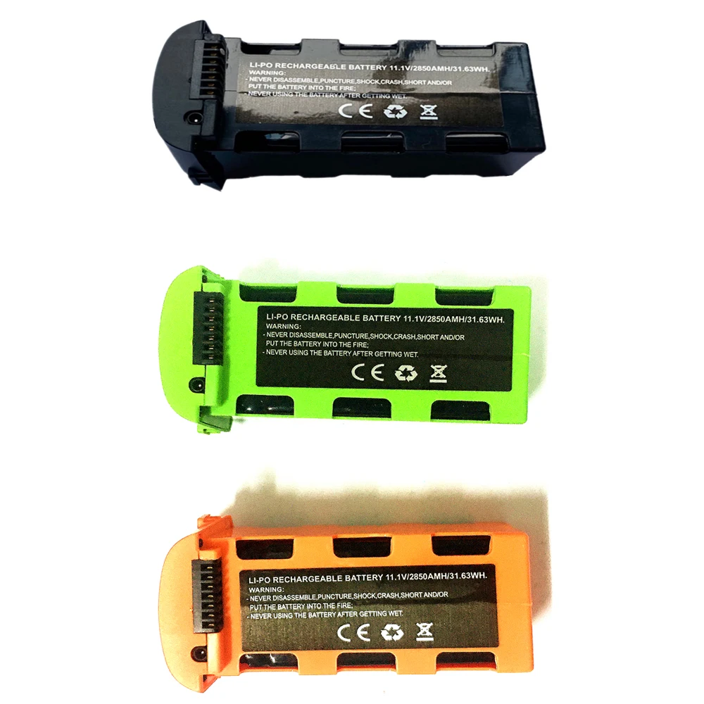 11.4V 2850mAh Lipo Battery For JJRC X17 POILT/ 8811/8811Pro/ICAT6 GPS RC Quadcopter  Drone Spare Parts  Accessories