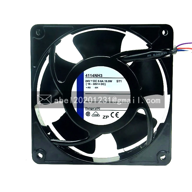 

BRAND NEW 4114NH3 4114 NH3 24VDC ORIGINAL COOLING FAN 12038 12CM 120*120*38MM