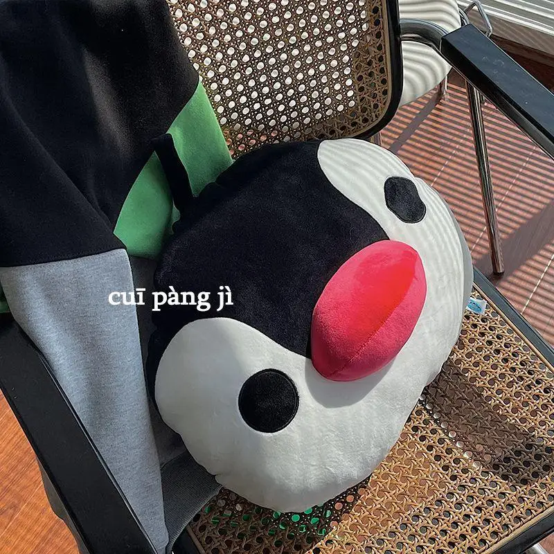 40CM Anime NEW Kawaii Pingu Plush Pillow Sofa Cushion Cute Cartoon Office Nap Pillow Room Decoration Sofa Ornament Birthday Gift