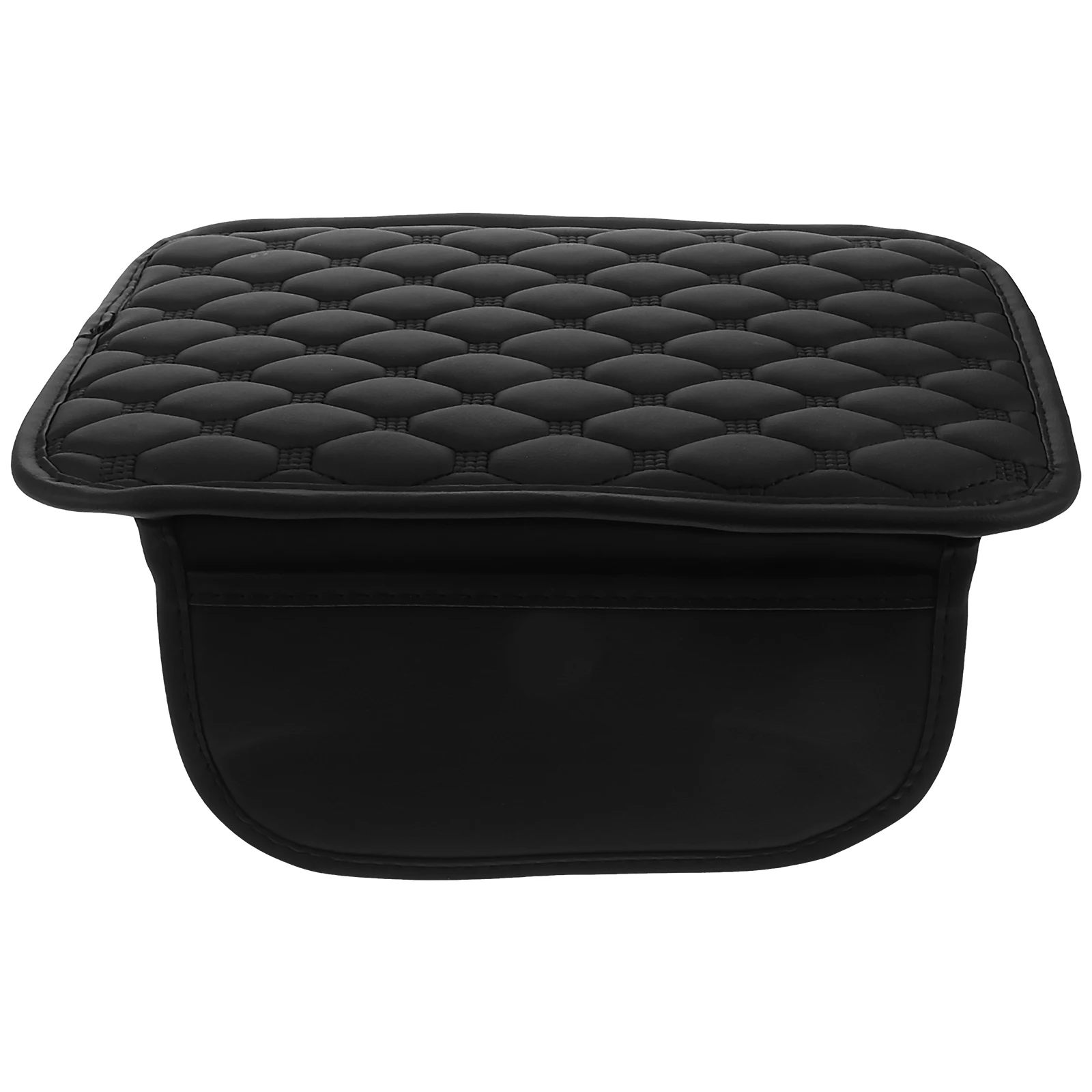 

Car Center Console Cover Waterproof Fake Armrest Storage Box Protector Durable Thin Section Multifunctional Universal