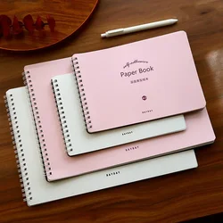 New Creative Double-Sided Handbook Release Paper A4 A5 Meat Ball Tape Storage Book Hand Book Stickers Material Sketchbook