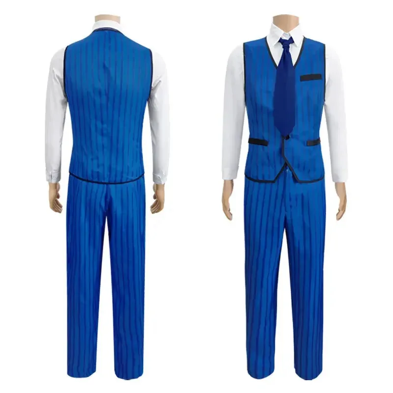 Encanto Agustin Madrigal Camisa Top Chaleco Pantalones Traje Cosplay Disfraz Halloween Mascarada Carnaval Fiesta Trajes para hombres;3,k8't,