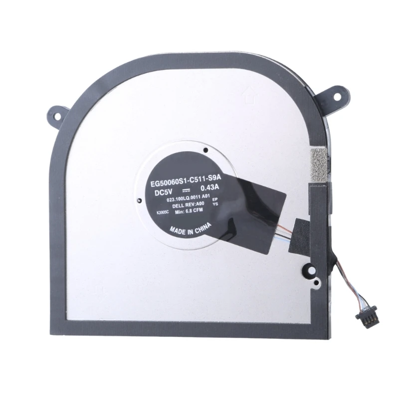 CPU GPU ventilateur ordinateurs portables ventilateur refroidissement DC5V 4Pin radiateurs pour 17 9700 9710 livraison