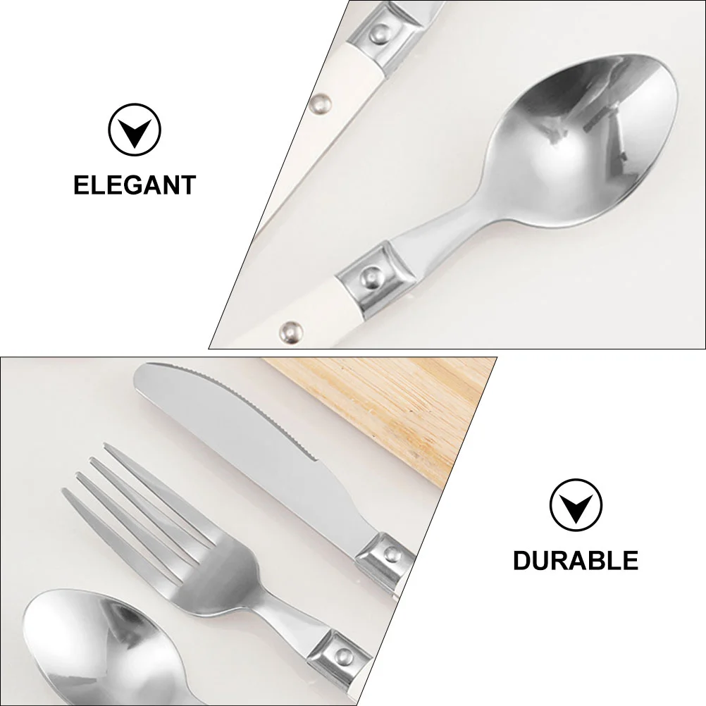 Infant Training Utensils Children's Knife Fork Spoon Flatware Stainless Steel Unique Silverware