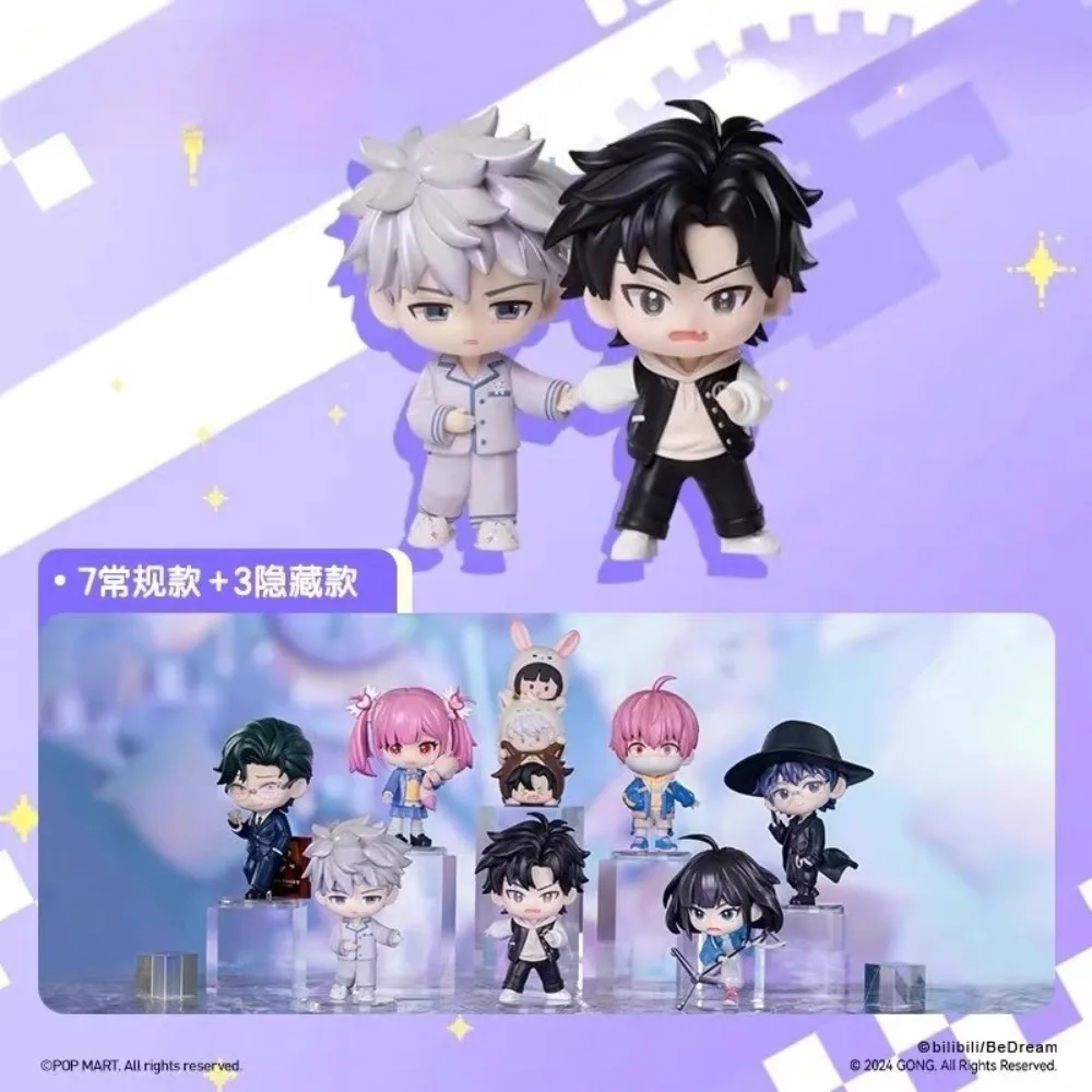 

Link Click Season 2 Back In Time Series Cartoon Lu Guang Chen Xiaoshi Li Tianchen Li Tianxi Qiao Ling Anime Figure Model Toys