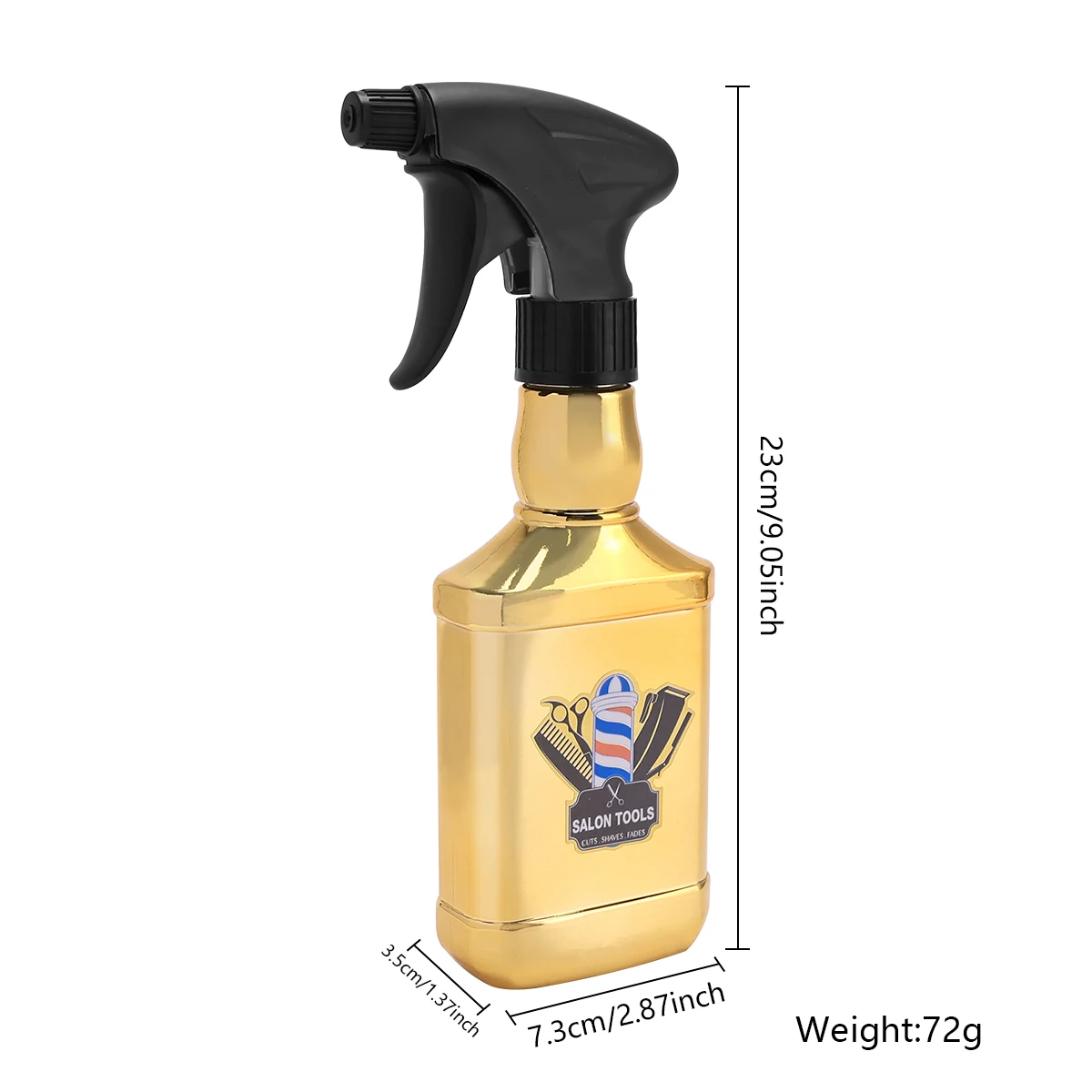 Professional Barber Spray Bottle Salon Hairdressing Sprayer Bottles Fine Mist Empty Water Can Barbershop Styling Accessories