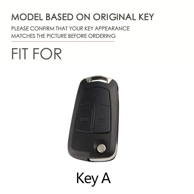 2 Bottons Silver Tpu Car Key Case Cover Keychian for Vauxhall Opel Astra J Corsa D Vectra C Zafira L778 Insignia Accessories