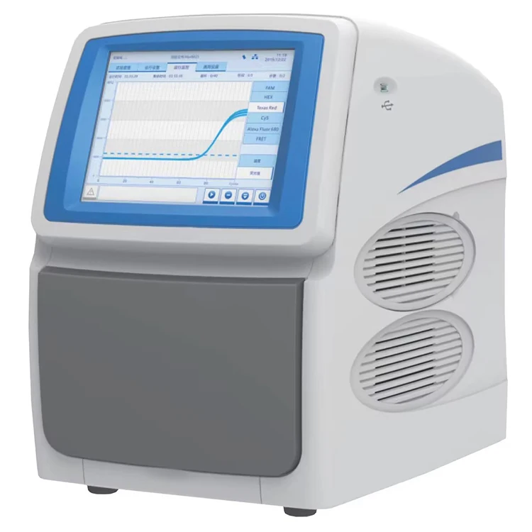 Laboranalyseausrüstung Touchscreen DNA-Testgerät Gene Diagnosis PCR-Erkennungssystem