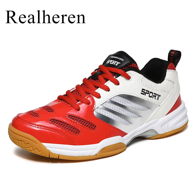 Men Badminton Shoes Table Tennis Shoes Volleyball Shoes Sport Sneakers Anti Skid Plus Big Size 47 48 49