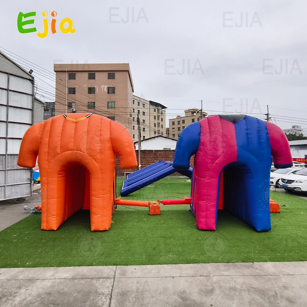 

Large Inflatable T-Shirt Tunnel Entrance Inflatable Sports Tunnel Arch Tent For Promotion Advertising Exhibition 3.5X2m
